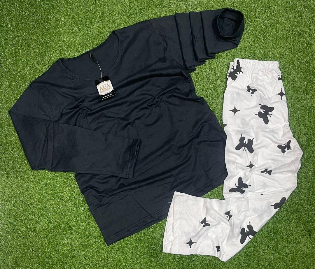 π¦ Stylish Black & White Butterfly Print Outfit β 2299 Only! π Cash on Delivery π 7-Day Easy Return Policy