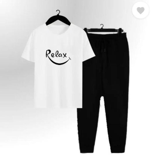 🛍 Relax Couple T-Shirt & Jogger Set | COD ✅ | 7-Day Easy Return 🔄
